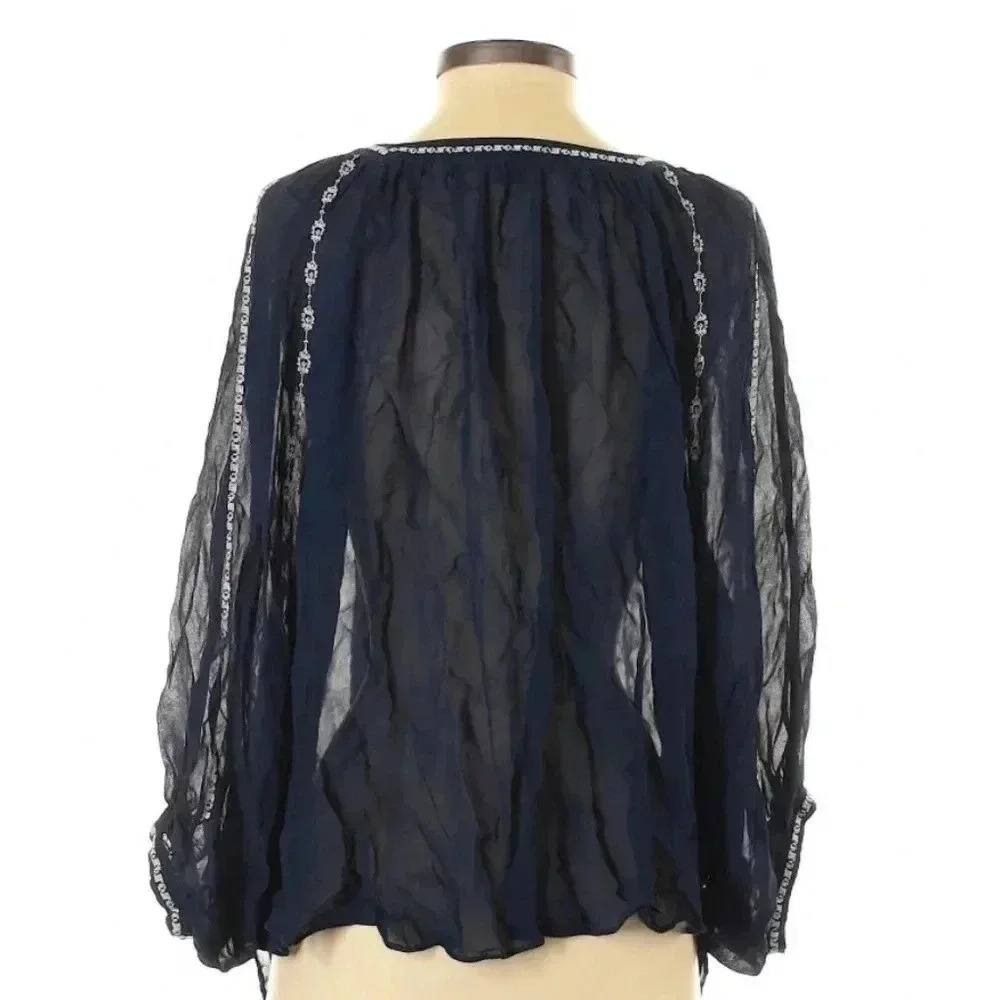 Lucky Brand Boho Blouse - Picture 2 of 3